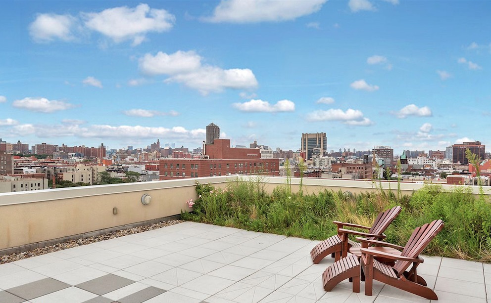 40 West 116th Street, Unit A406 Manhattan, NY 10026 - Photo 13 of 14 a view of a terrace with sitting area