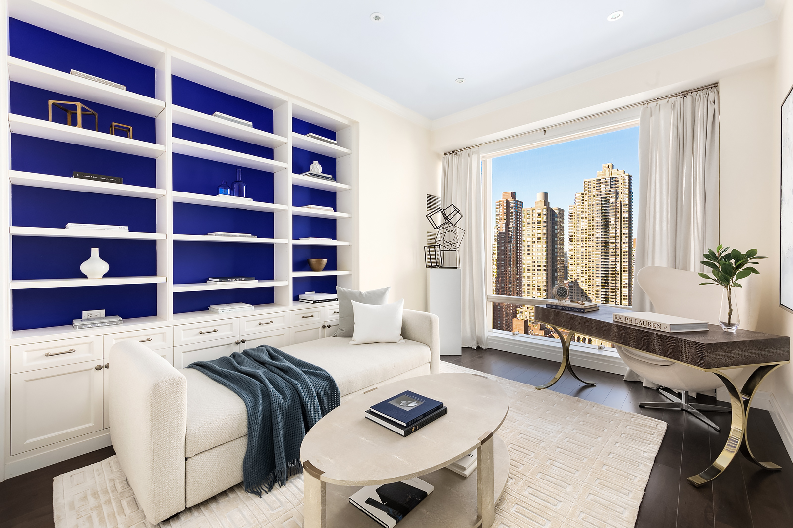 1 Central Park West, Unit 30E Manhattan, NY 10023 - Photo 8 of 12 a bedroom with a large bed and a window