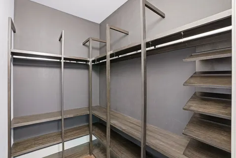 a room with an entryway