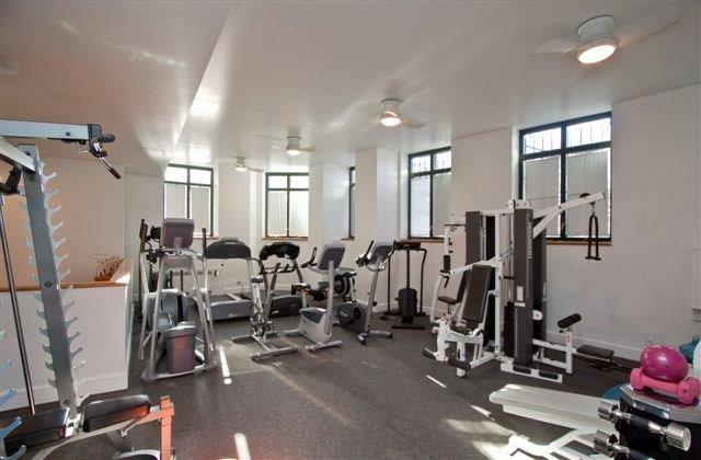 222 Riverside Drive, Unit PH2E Manhattan, NY 10025 - Photo 17 of 18 a view of a room with gym equipment