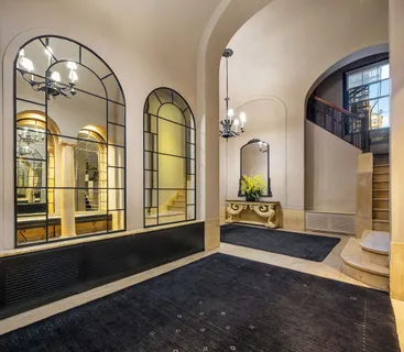 a view of a living room