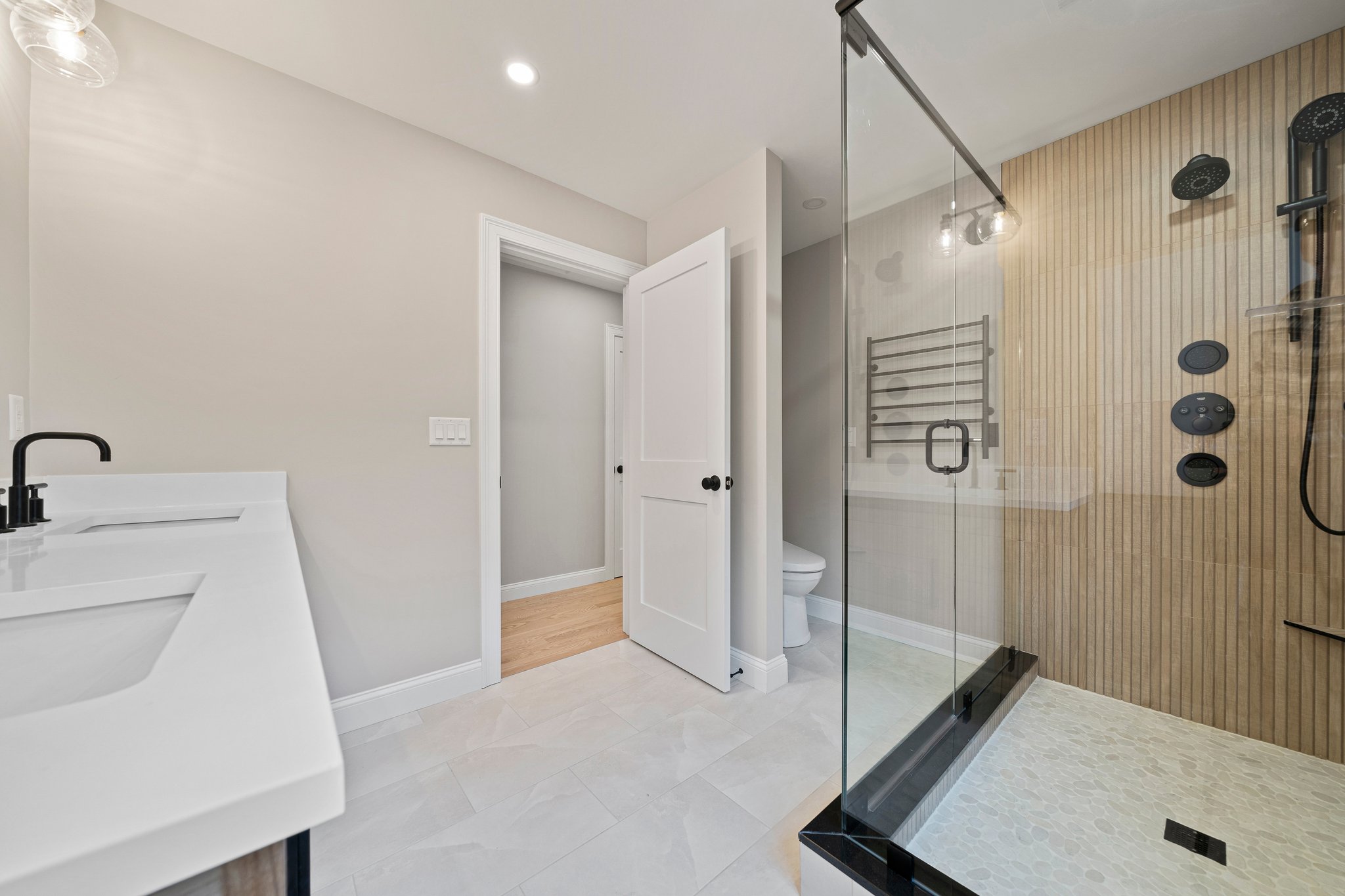 3 Everendon Road Canton, MA 02021 - Photo 23 of 35 a bathroom with a tub and shower