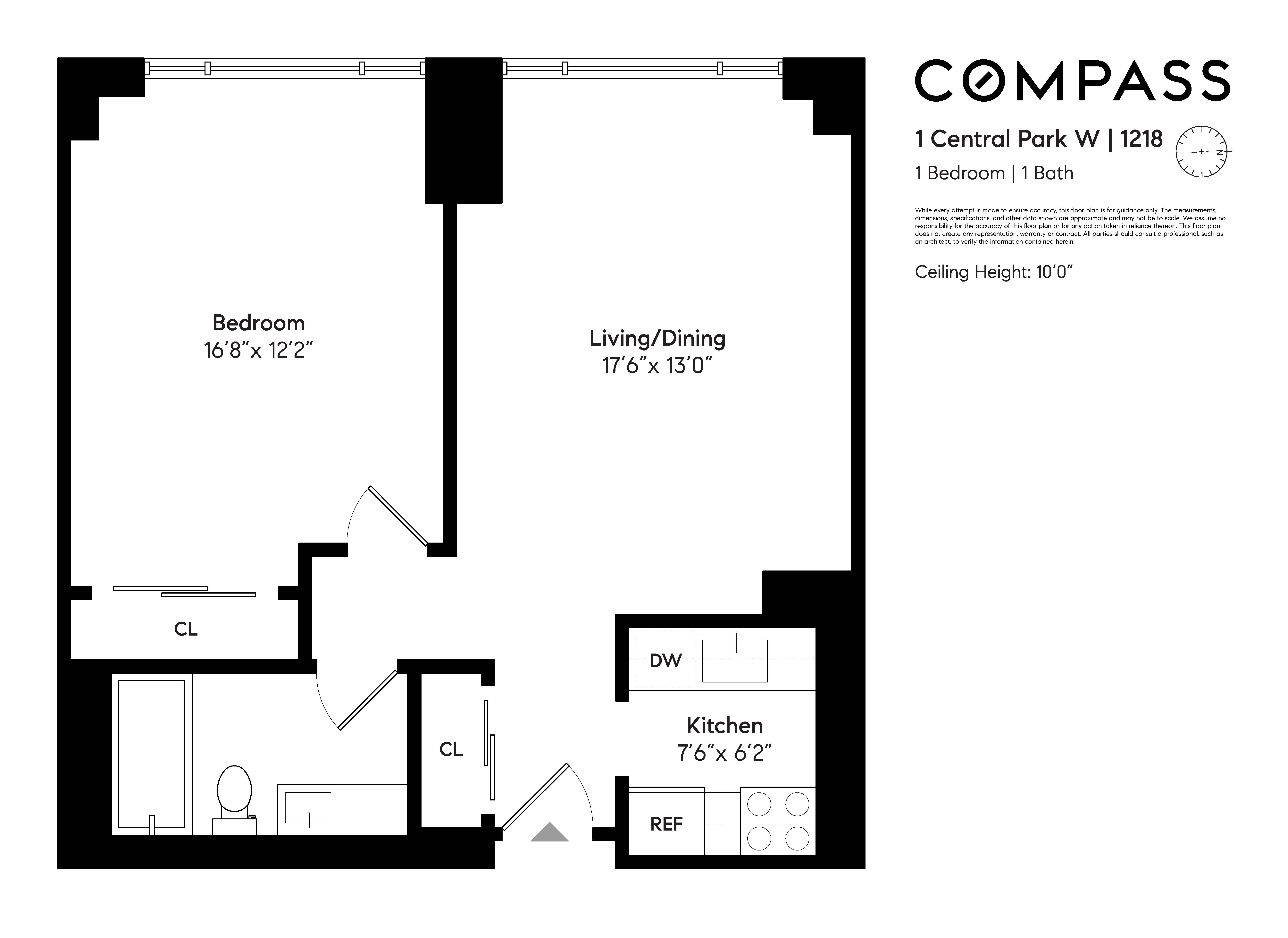1 Central Park West, Unit 1218 Manhattan, NY 10023 - Photo 11 of 11