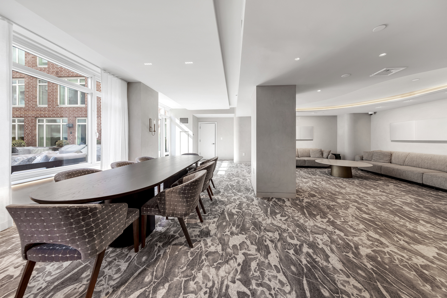 205 East 85th Street, Unit 19E Manhattan, NY 10028 - Photo 14 of 18 a view of a dining room with furniture and wooden floor