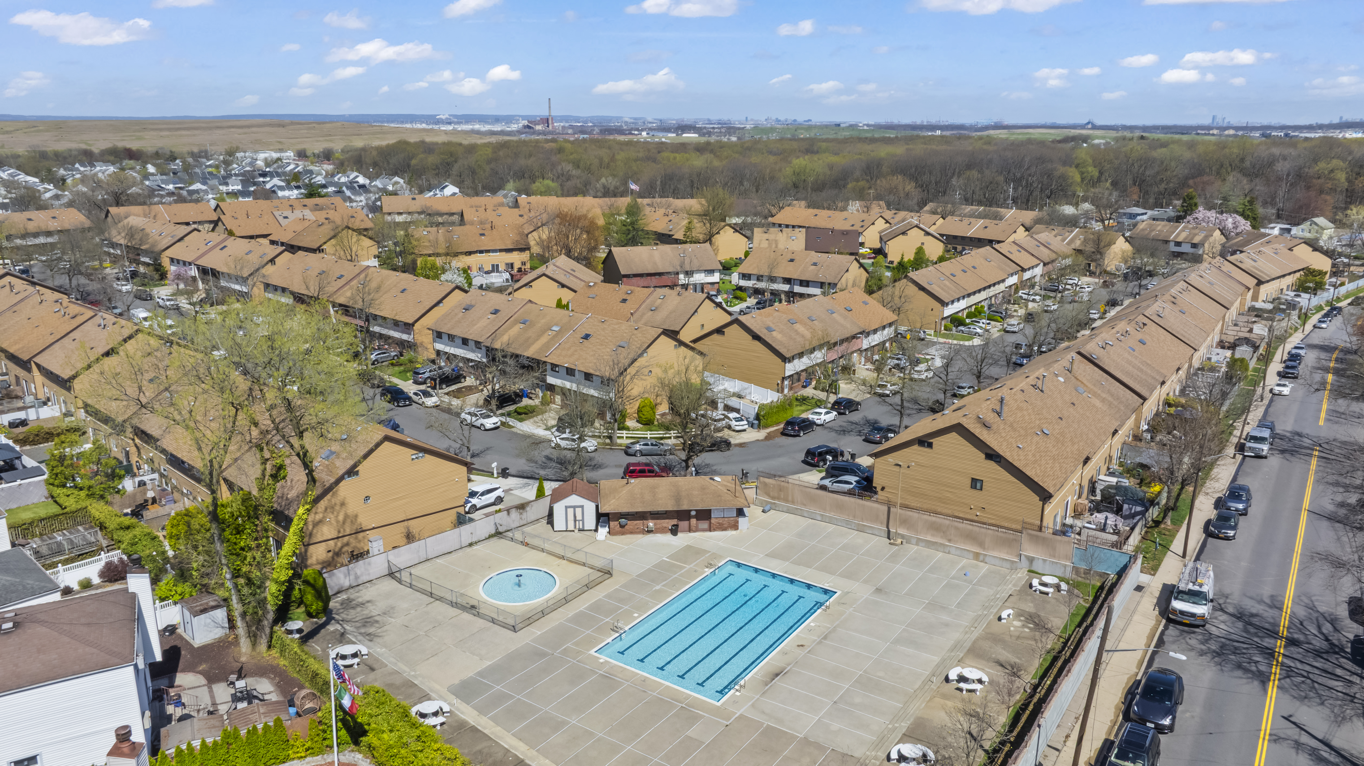15 Hickory Circle Staten Island, NY 10312 - Photo 36 of 40 an aerial view of a house with outdoor space