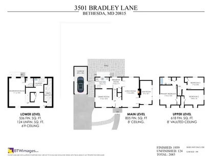 $1,225,000 | 3501 Bradley Lane, Chevy Chase, MD 20815
