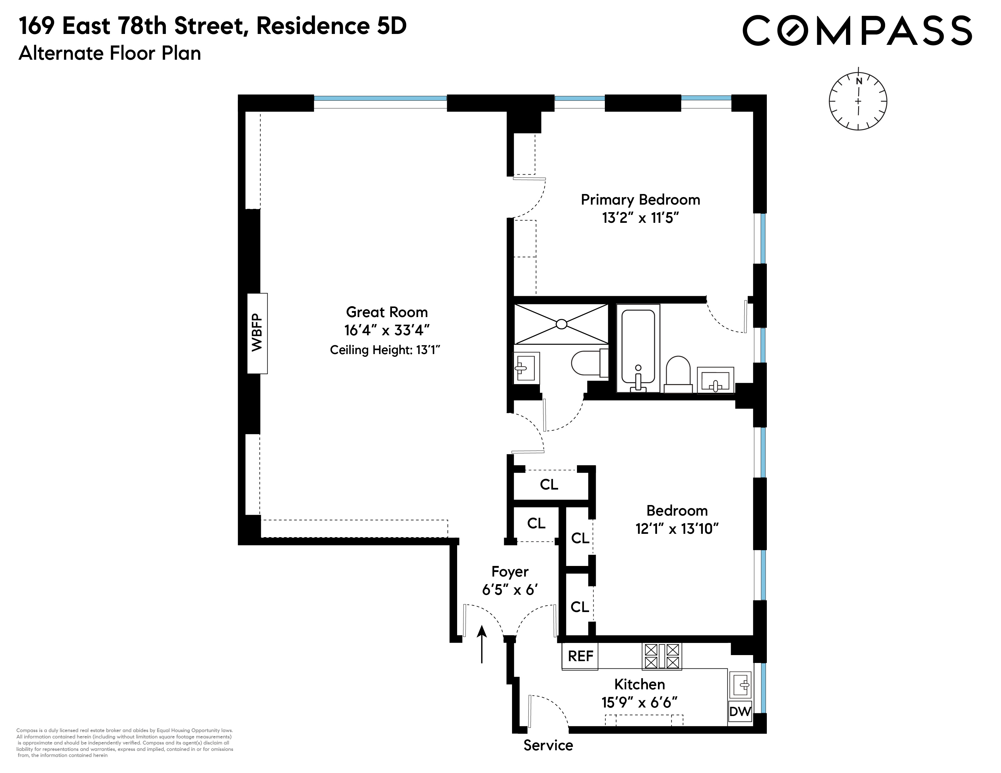 169 East 78th Street, Unit 5D Manhattan, NY 10075 - Photo 15 of 15 a picture of a wall with a white wall and a picture