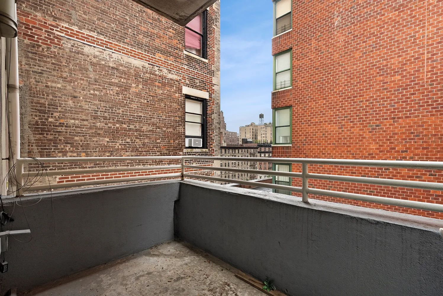 a close up of a brick wall