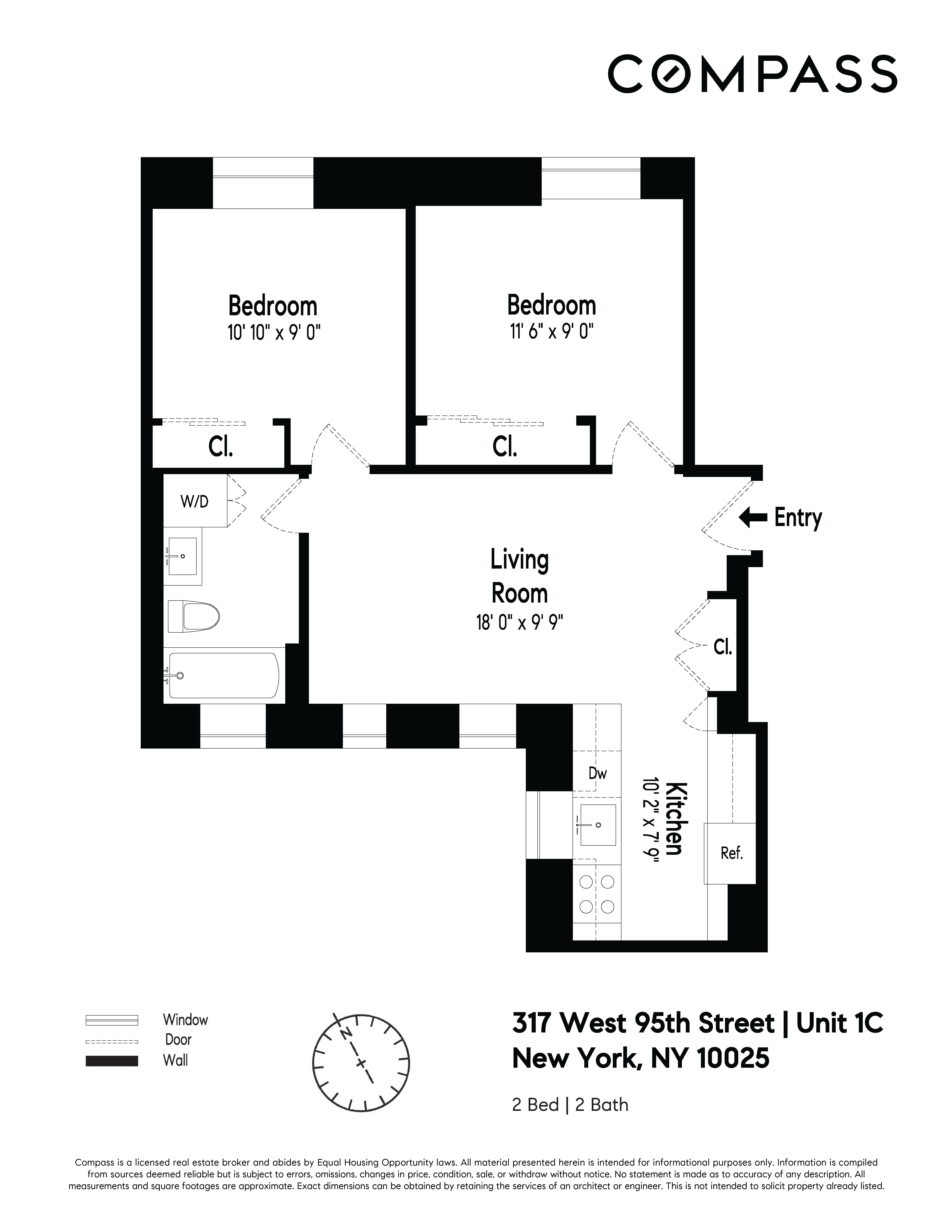 317 West 95th Street, Unit 1C Manhattan, NY 10025 - Photo 9 of 9