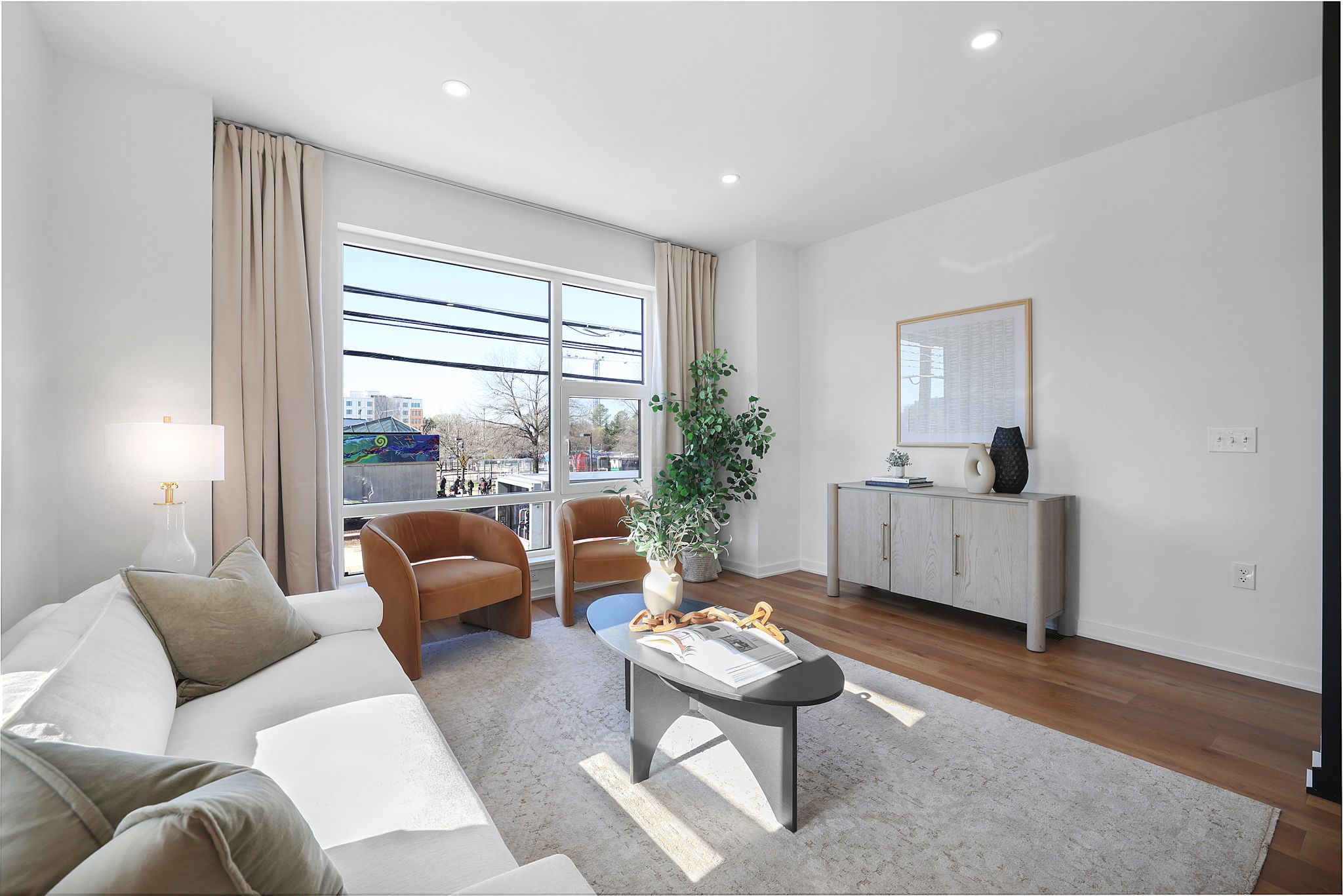 1036 Howard Road Southeast Washington, DC 20020 - Photo 11 of 41 a living room with furniture and a large window