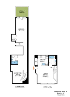 $999,000 | 129 Meserole Street, Unit 1B | Williamsburg