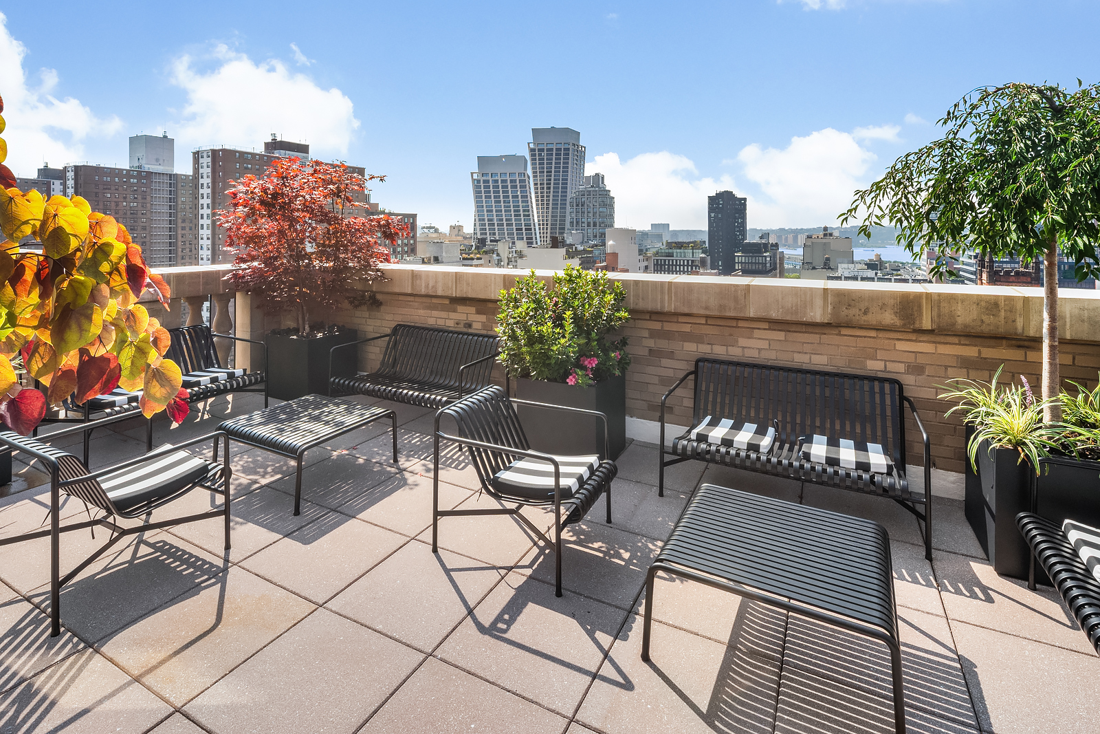 365 West 20th Street, Unit 14B Manhattan, NY 10011 - Photo 17 of 21 a view of a terrace with seating area