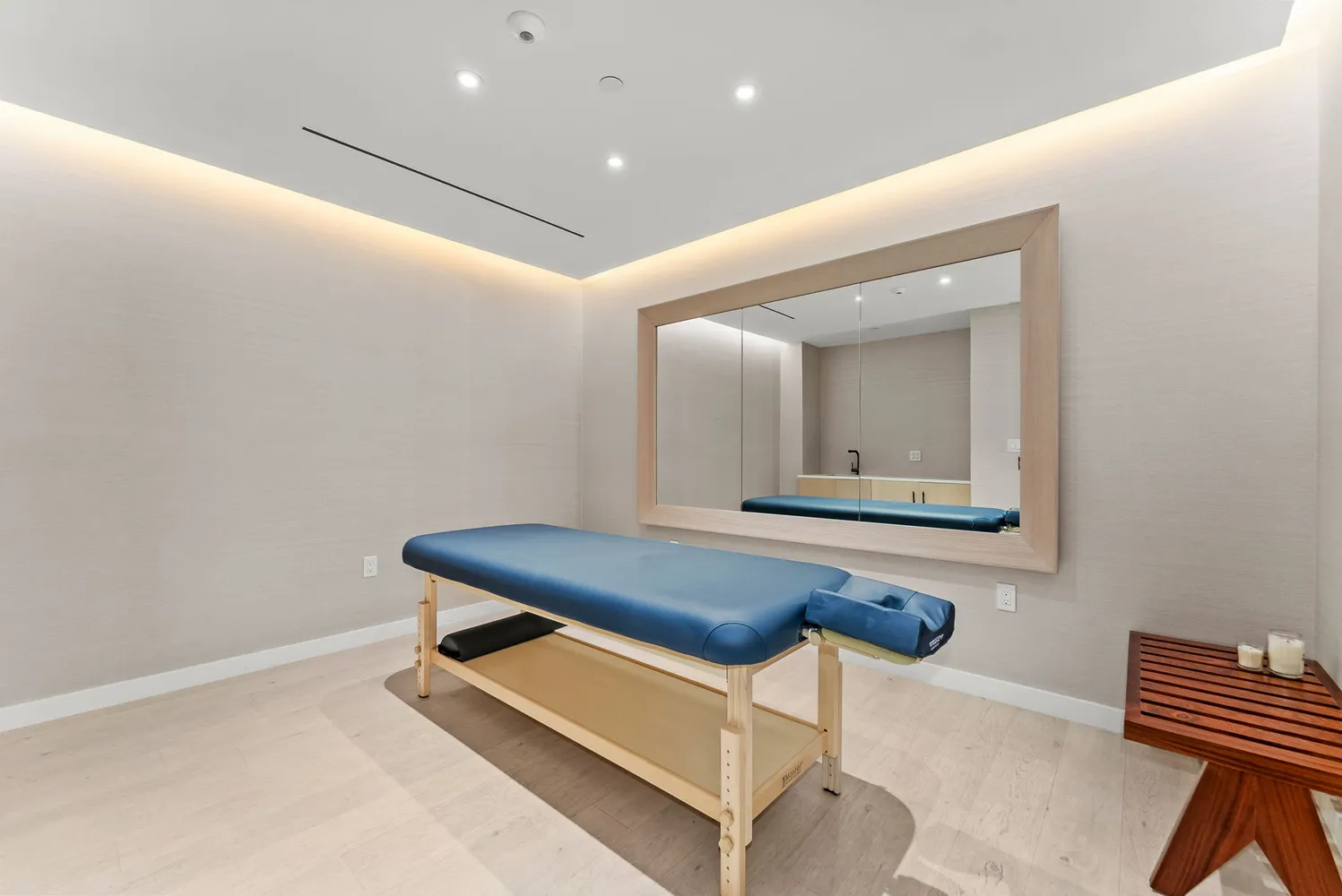 a room with table and chair