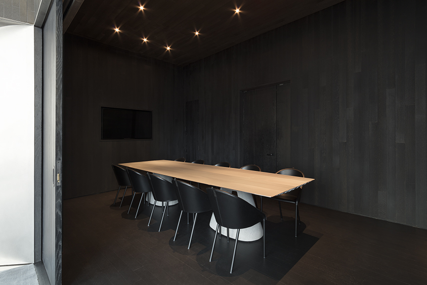 56 Leonard Street, Unit 14BEAST Manhattan, NY 10013 - Photo 28 of 35 a dining room with a table and chairs