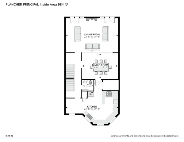 a picture of a bench in a bathroom