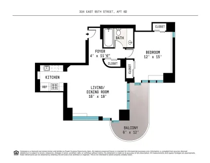 $925,000 | 304 East 65th Street, Unit 6D | Lenox Hill