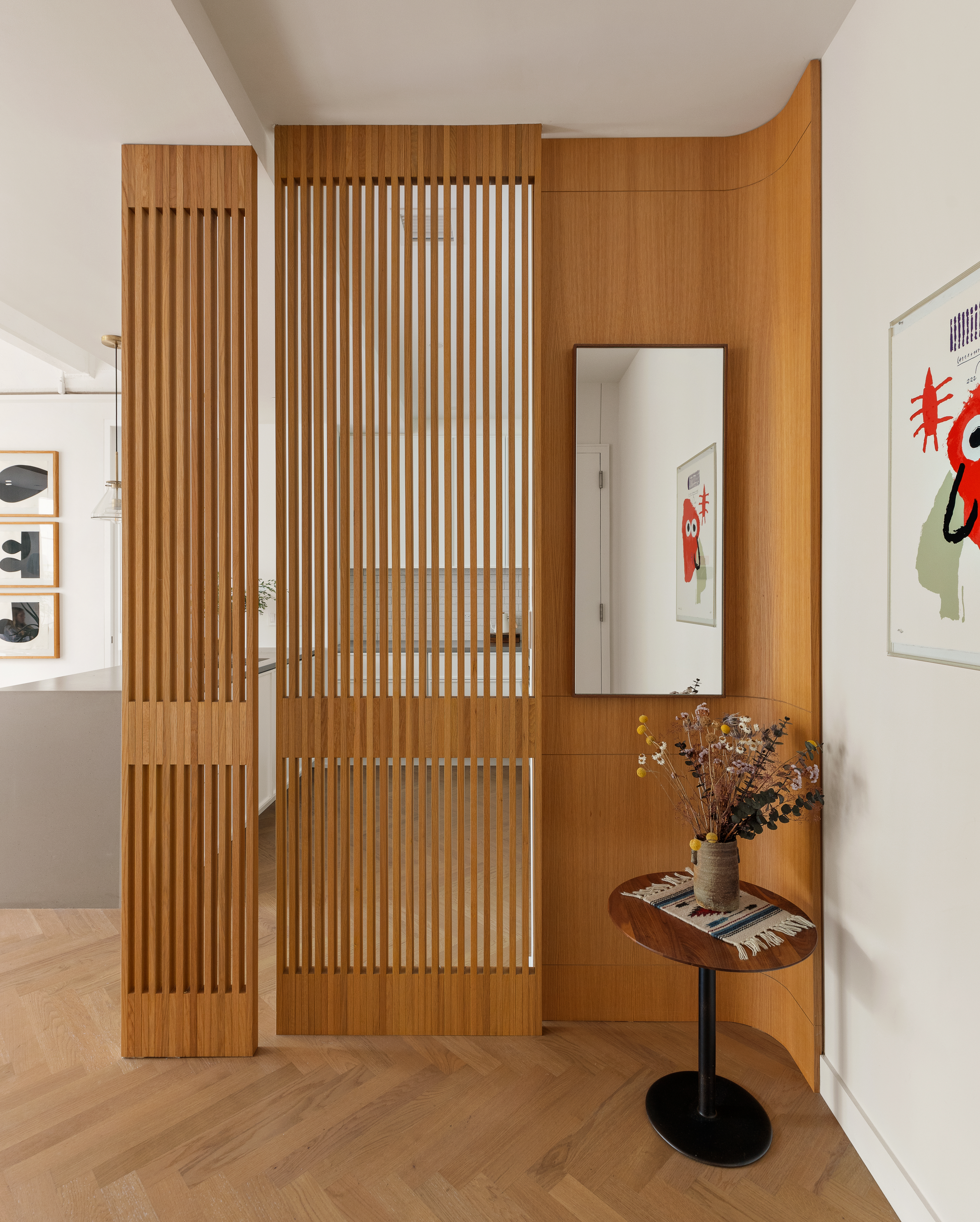 184 Kent Avenue, Unit A512 Brooklyn, NY 11249 - Photo 4 of 16 a bathroom with a sink and a mirror