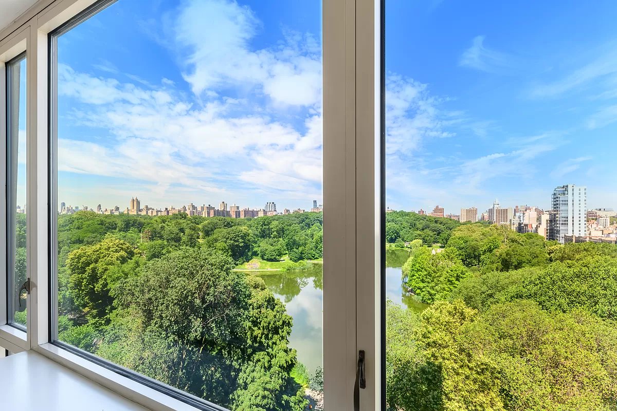 1280 5th Avenue, Unit 10A Manhattan, NY 10029 - Photo 4 of 15 a view of a garden from a window