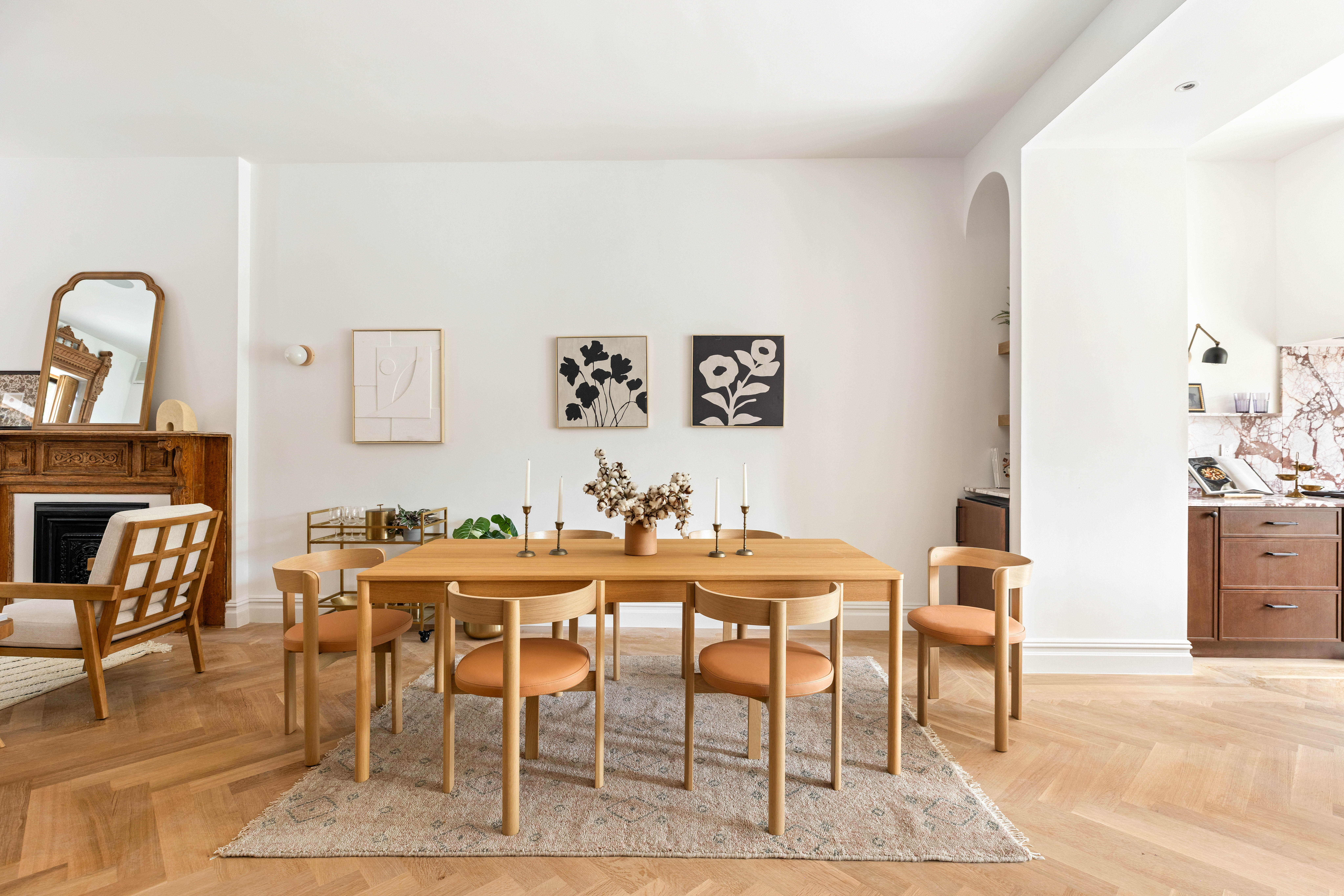 640 Prospect Place Brooklyn, NY 11216 - Photo 3 of 17 a view of a dining room with furniture