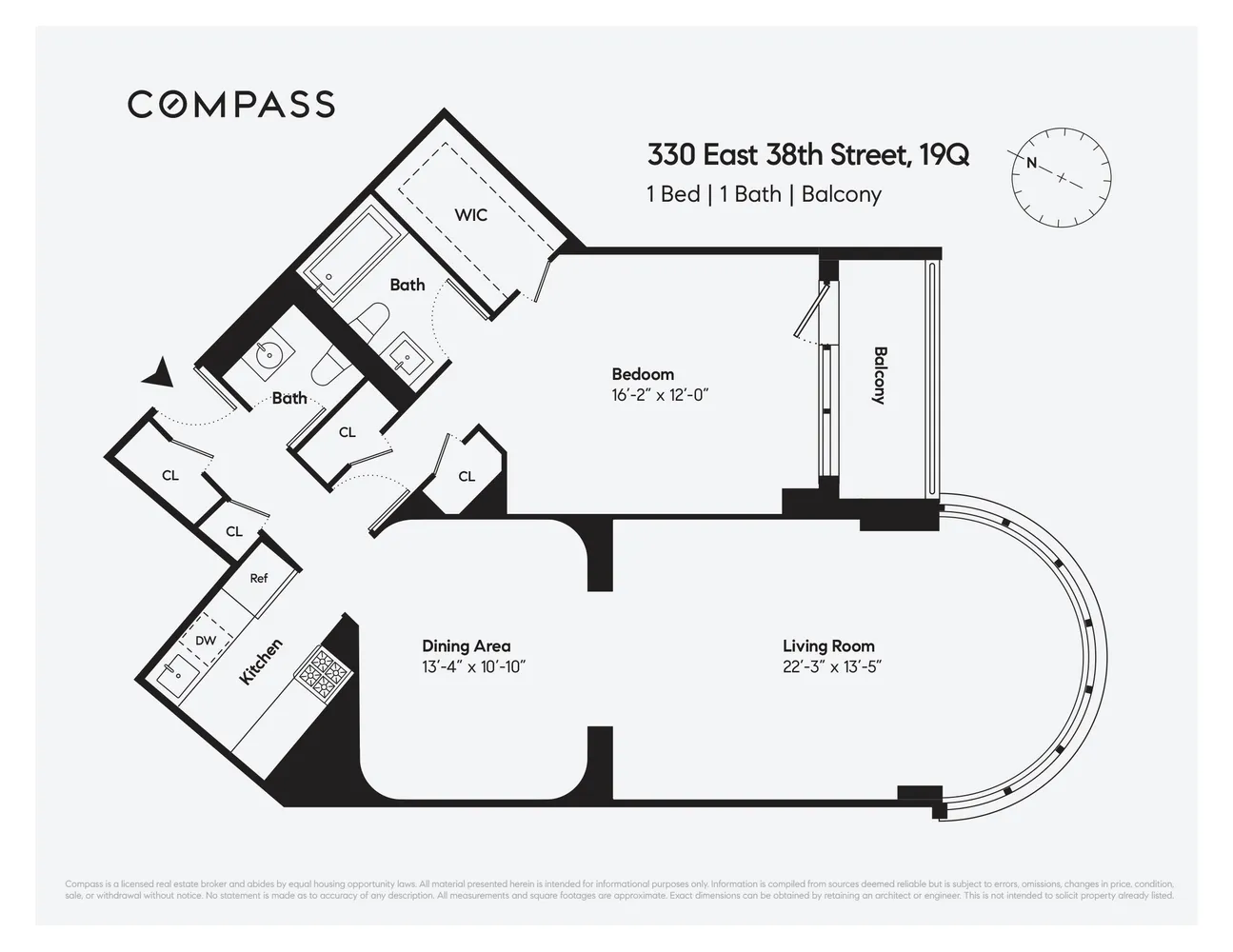 $5,750 | 330 East 38th Street, Unit 19Q | Murray Hill