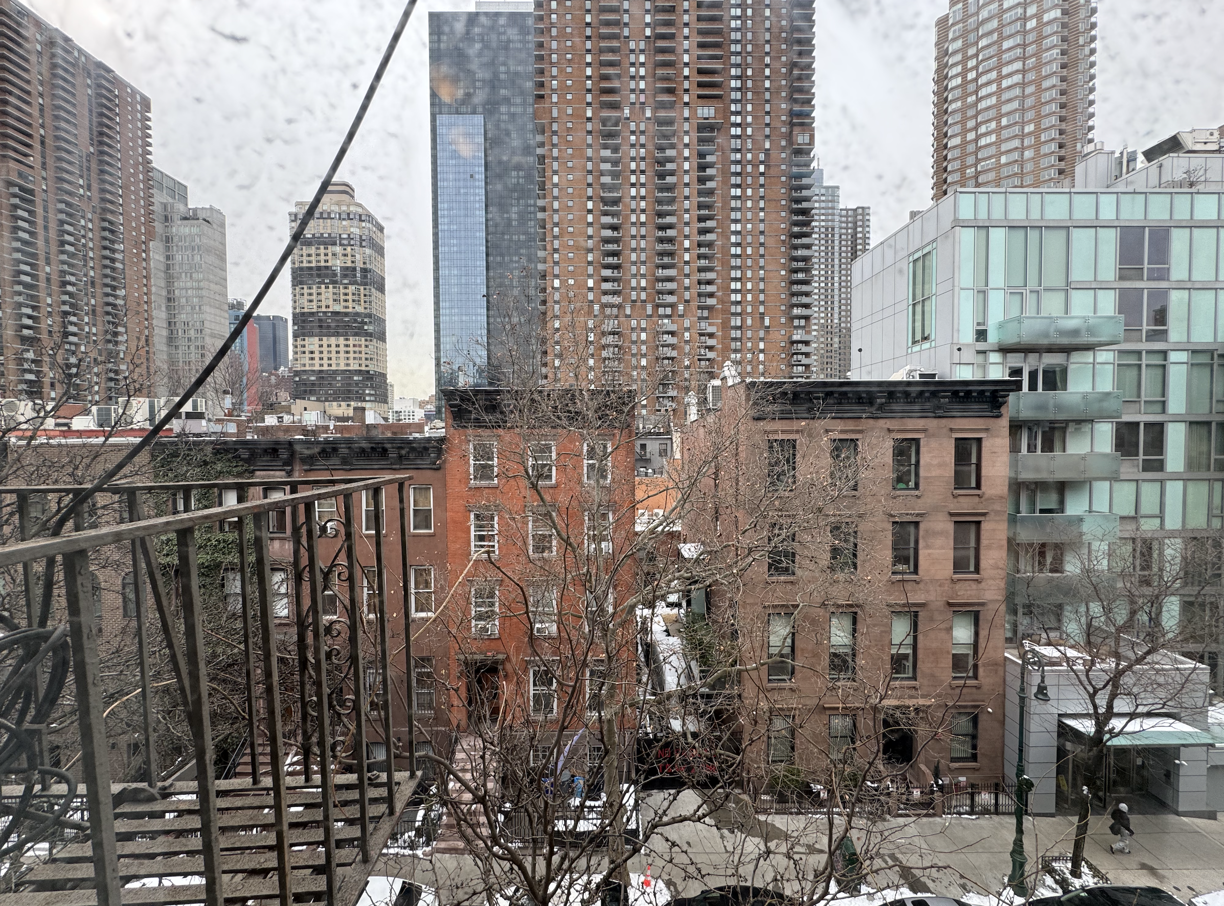 451 West 44th Street, Unit 36 Manhattan, NY 10036 - Photo 7 of 18 a view of a building from balcony