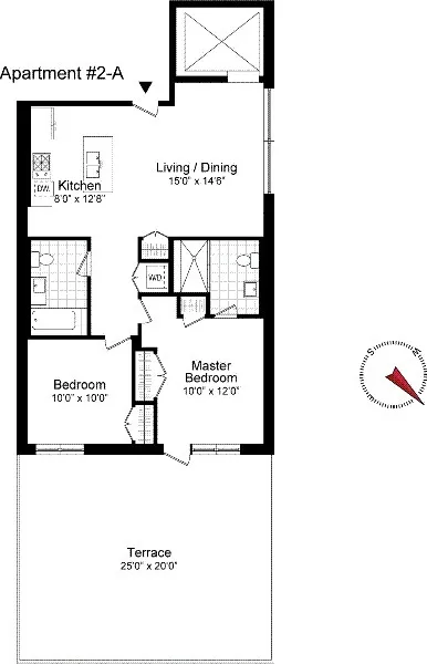 $7,500 | 15 Roebling Street, Unit 2A | Williamsburg