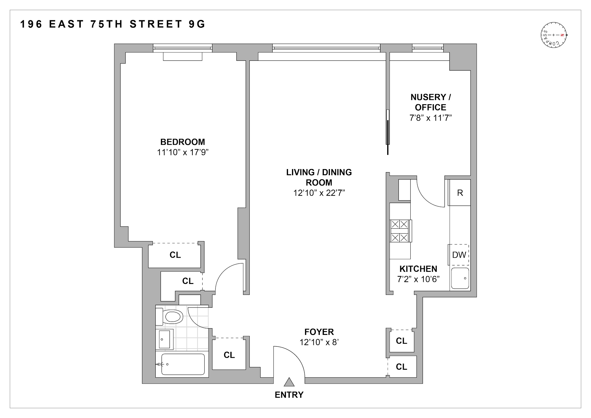 196 East 75th Street, Unit 9G Manhattan, NY 10021 - Photo 10 of 10