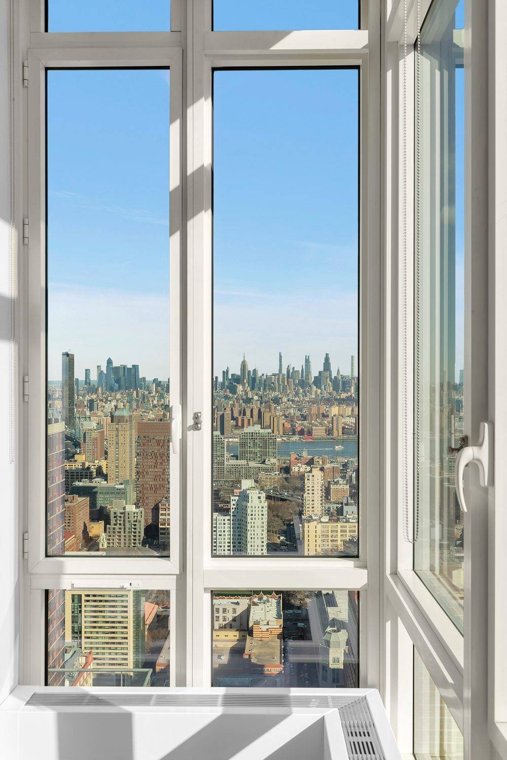 388 Bridge Street, Unit PH50D Brooklyn, NY 11201 - Photo 4 of 29 a view of a city from a windows