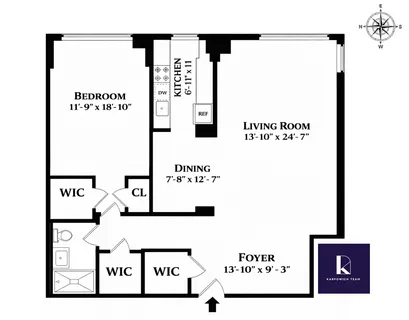 $1,450,000 | 70 East 10th Street, Unit 20C | Greenwich Village