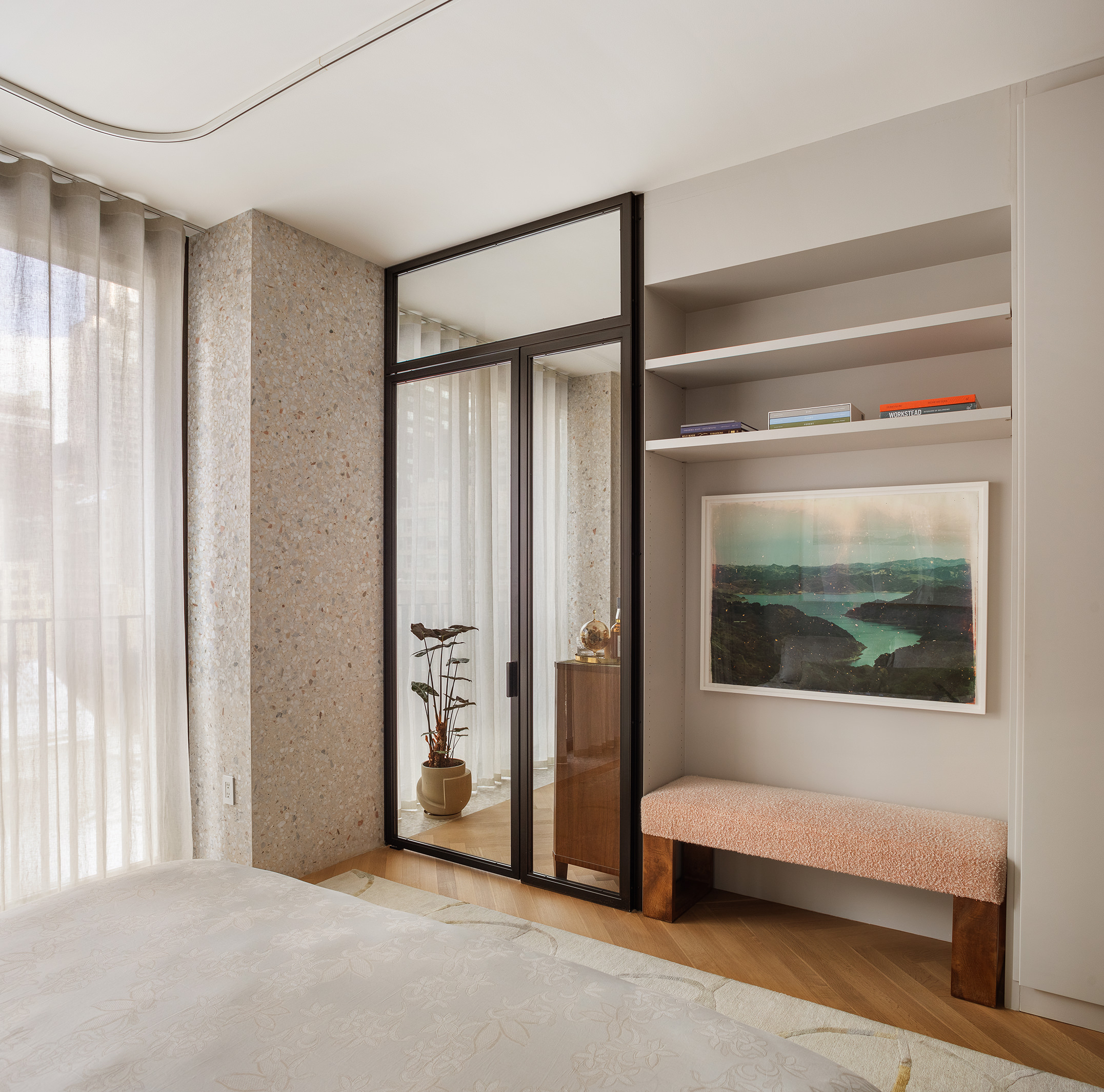 16 West 40th Street, Unit 16B Manhattan, NY 10018 - Photo 12 of 15 a view of a livingroom with furniture and windows