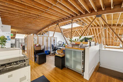 a view of a chairs in a patio