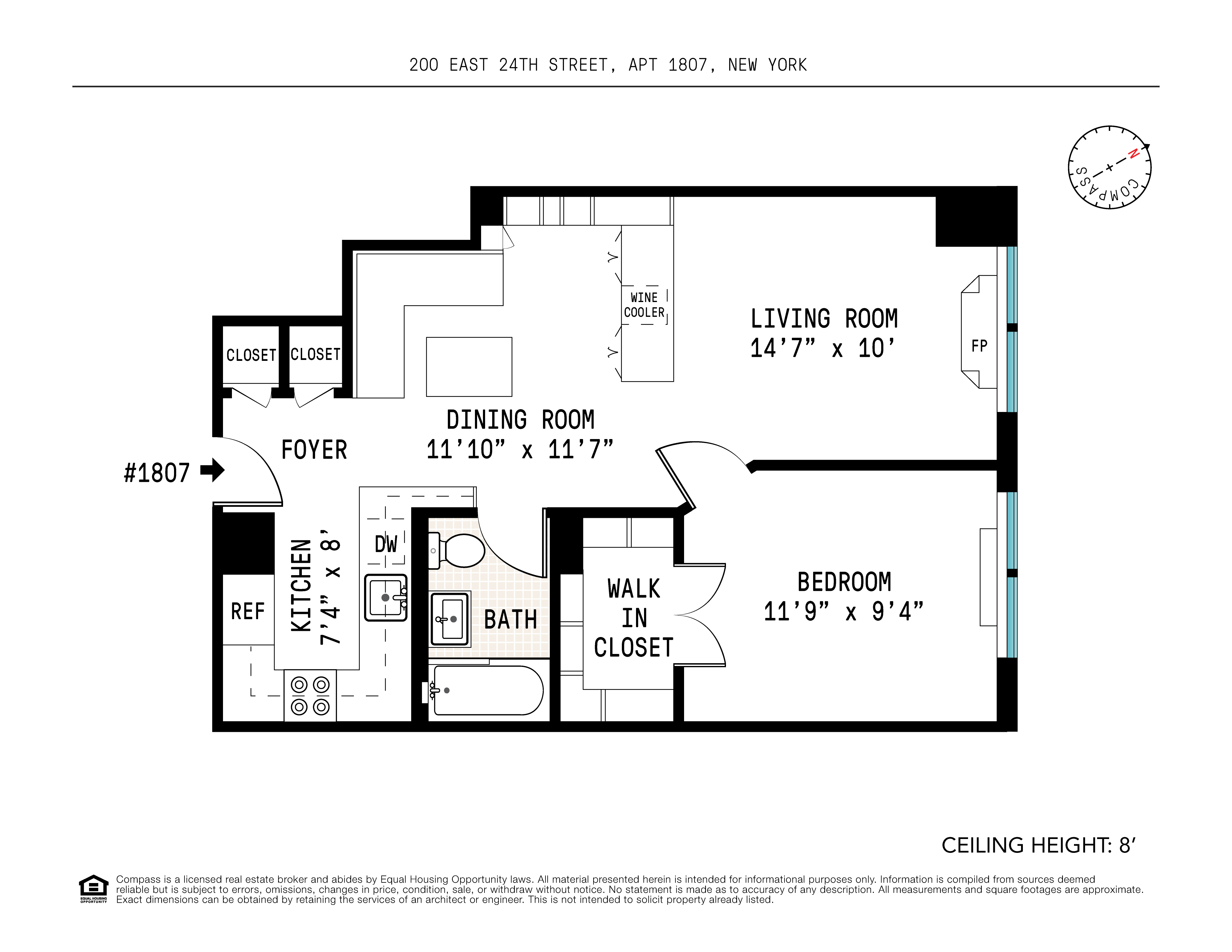 200 East 24th Street, Unit 1807 Manhattan, NY 10010 - Photo 10 of 10