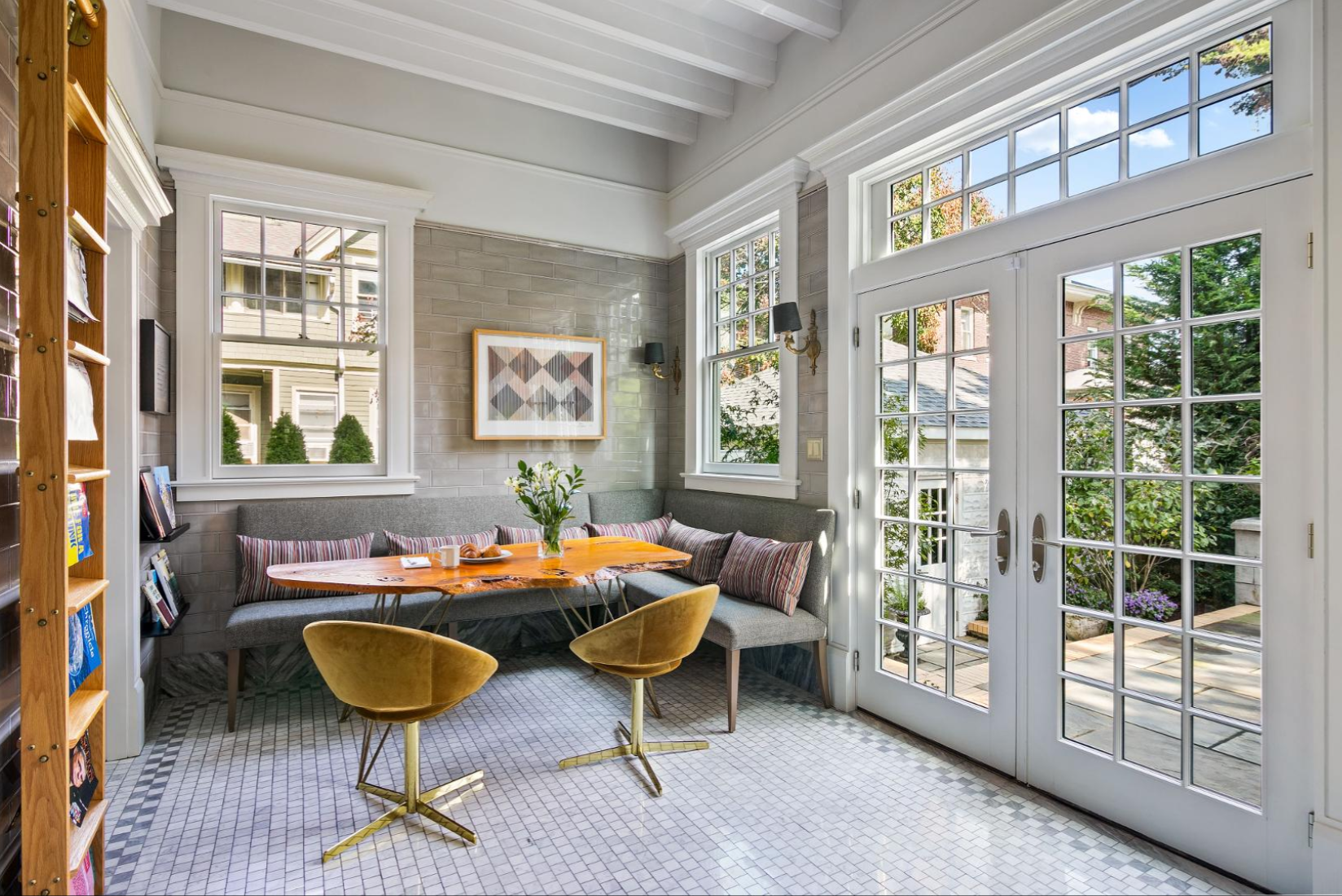 1305 Albemarle Road Brooklyn, NY 11226 - Photo 11 of 38 a outdoor space with furniture and a window