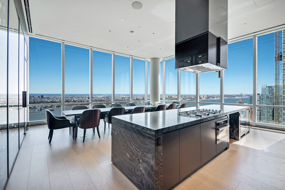 15 Hudson Yards, Unit 37G Manhattan, NY 10001 - Photo 16 of 24 a very nice looking kitchen with a large window