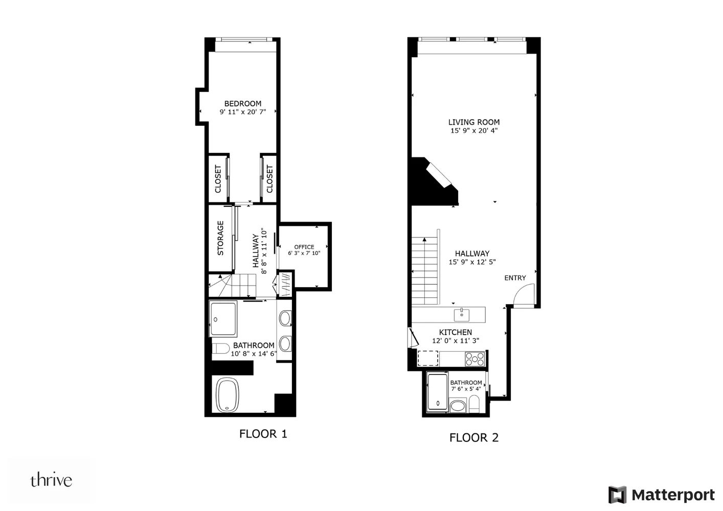 a picture of a floor plan