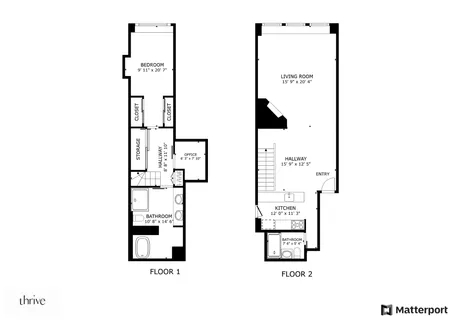 a picture of a floor plan