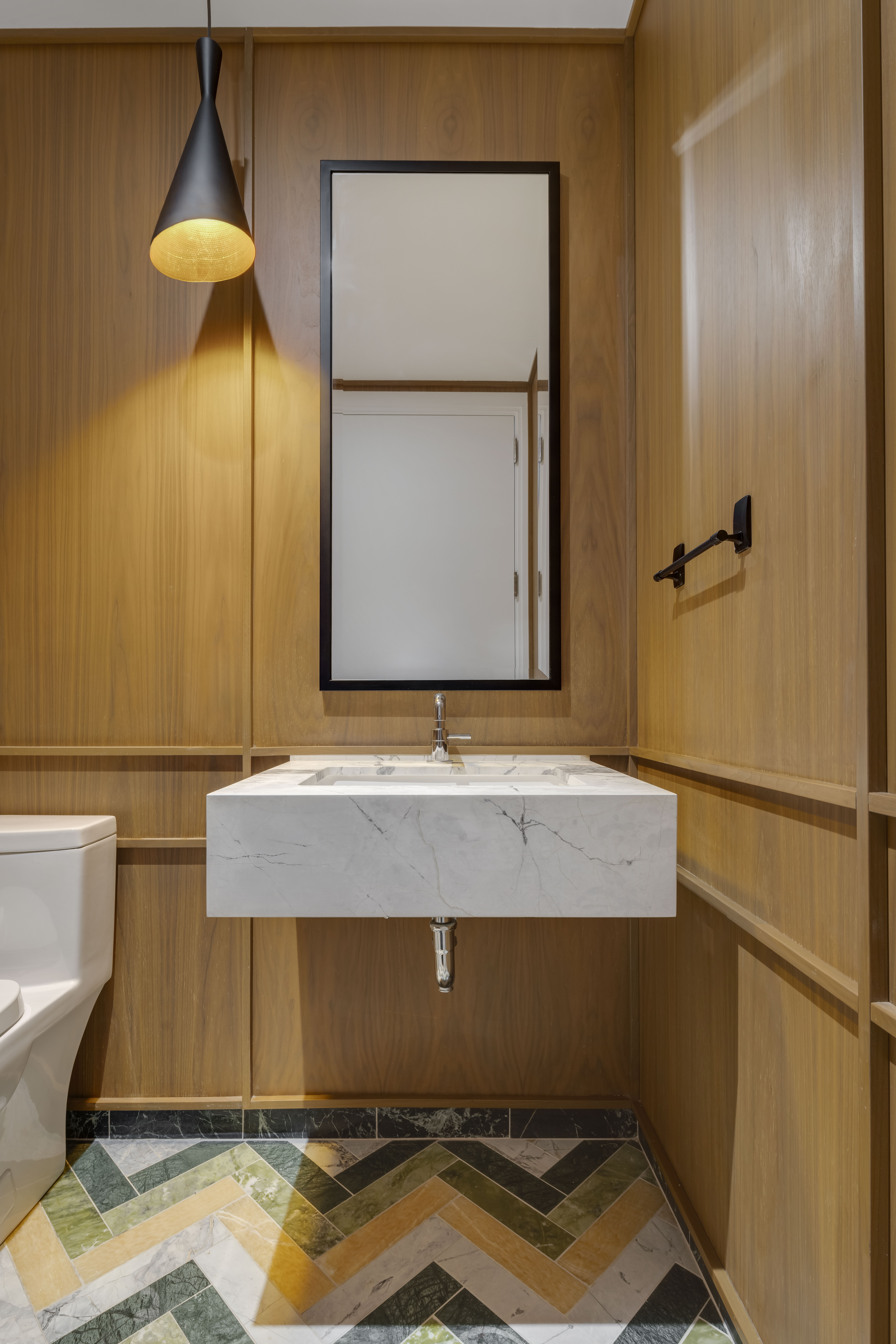 22-18 Jackson Avenue, Unit 719 Queens, NY 11101 - Photo 10 of 12 a room with pool table and a chandelier