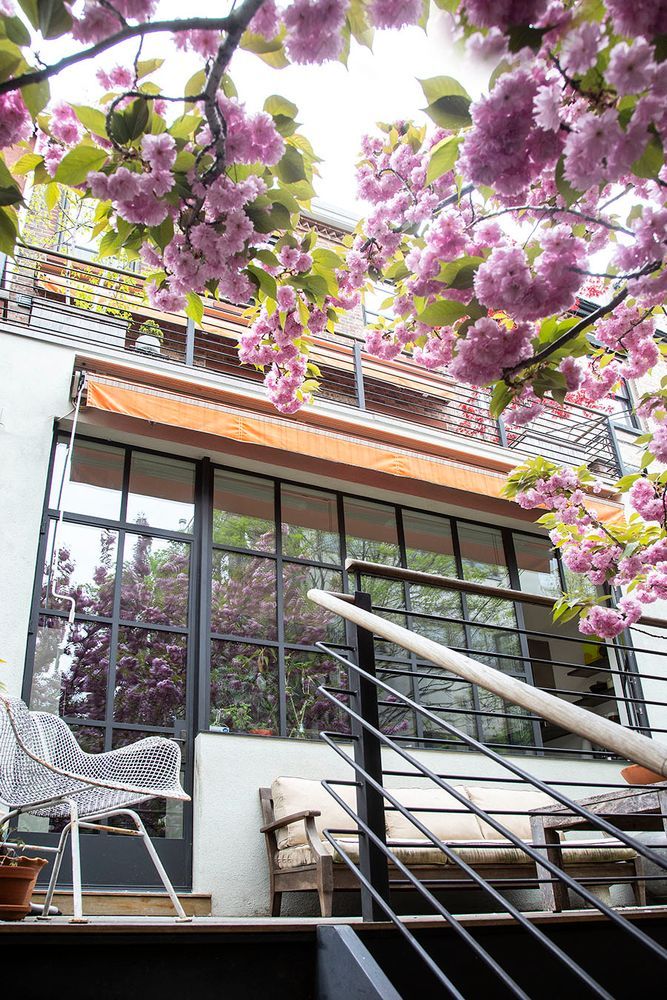 124 Park Place, Unit TRIPLEX Brooklyn, NY 11217 - Photo 13 of 15 a view of a chairs and table in a outdoor space