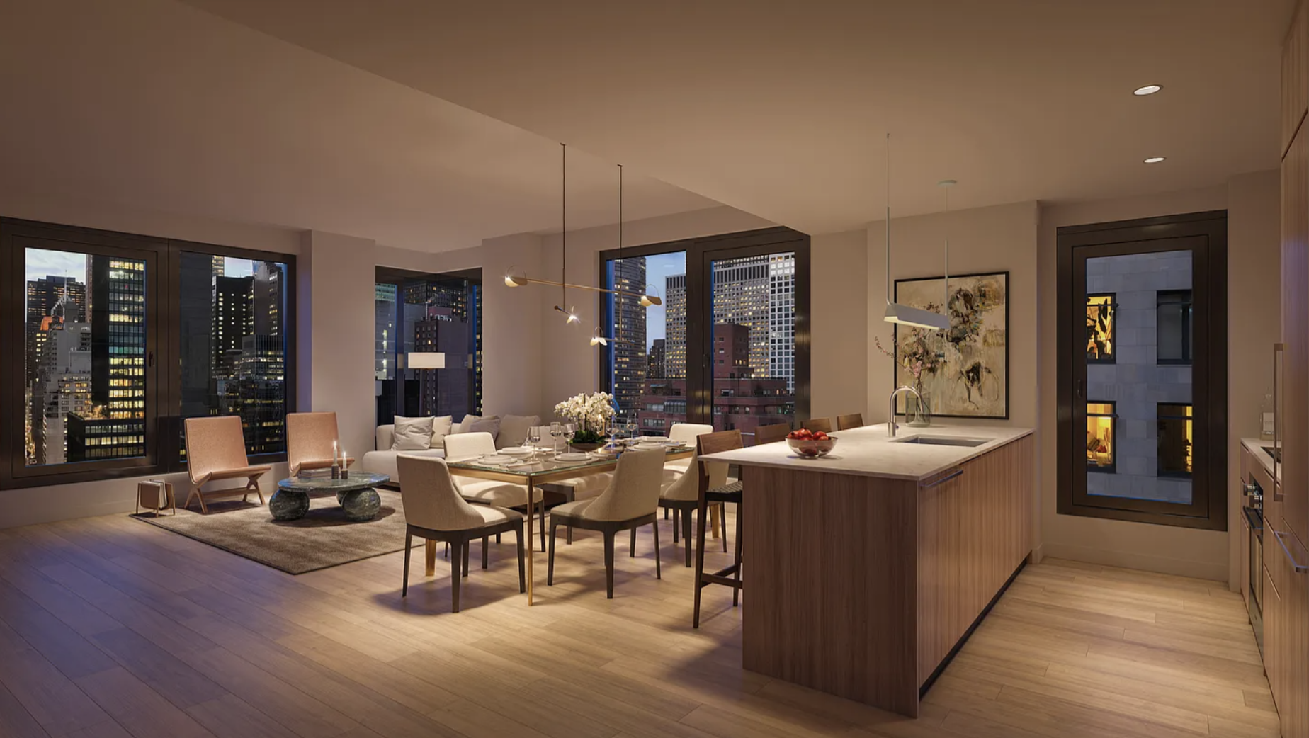 300 East 50th Street, Unit 18A Manhattan, NY 10022 - Photo 24 of 27 a room with lots of counter top space
