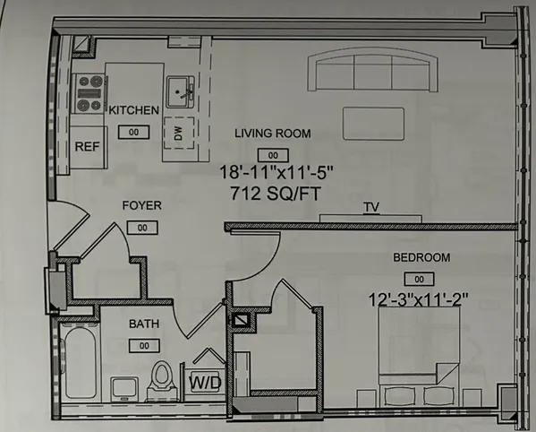 $4,200 | 27-17 42nd Road, Unit 10G | Long Island City