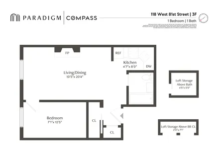 $699,000 | 118 West 81st Street, Unit 3F | Upper West Side