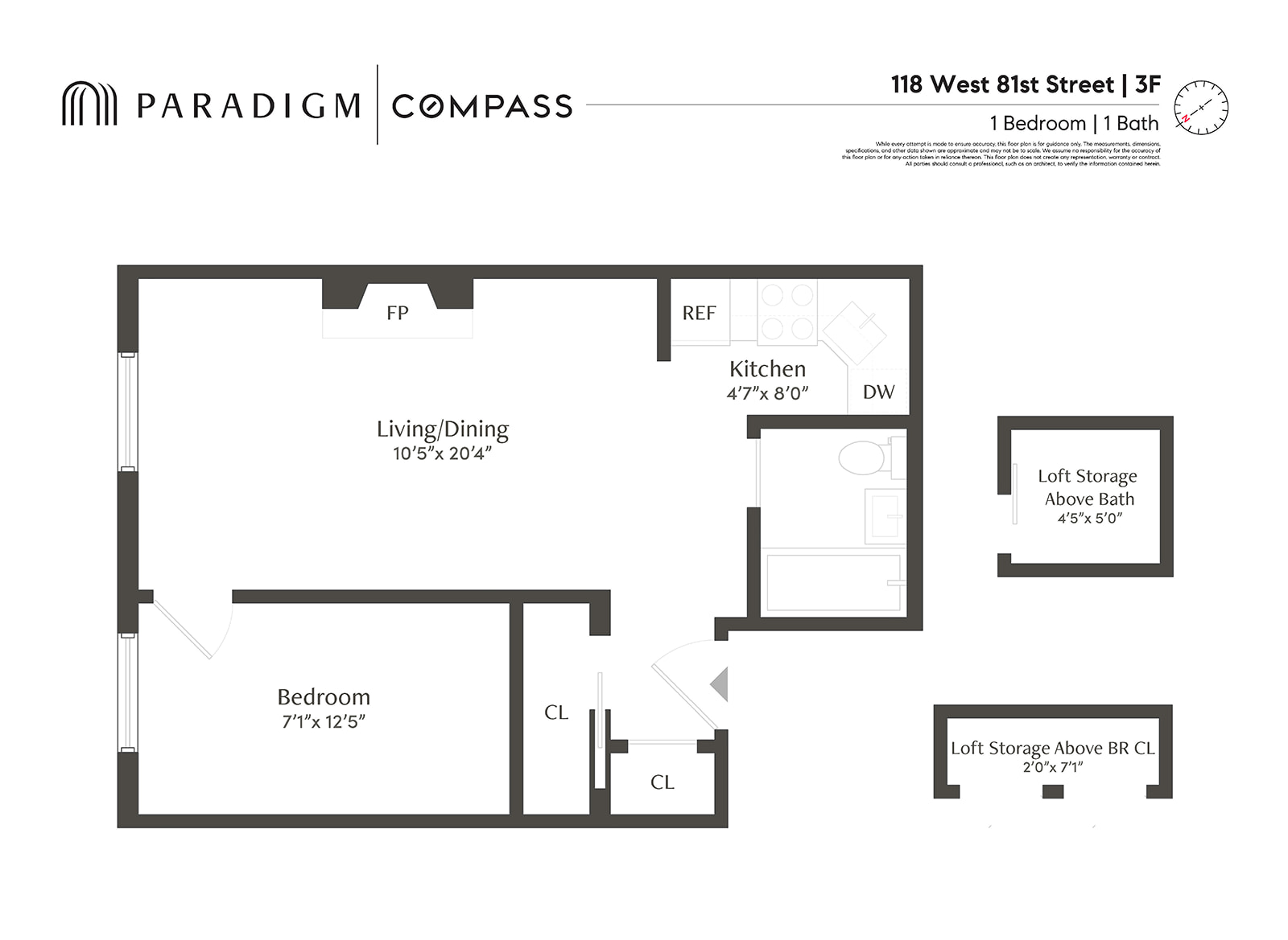 118 West 81st Street 3F Upper West Side New York NY 10024