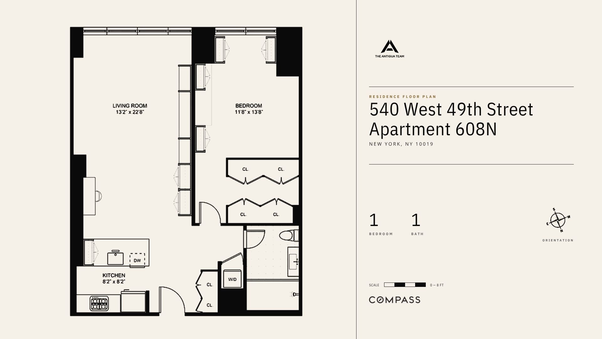 540 West 49th Street, Unit 608N Manhattan, NY 10019 - Photo 8 of 8