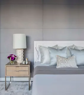 a view of room with furniture