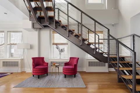 a view of entryway and hall