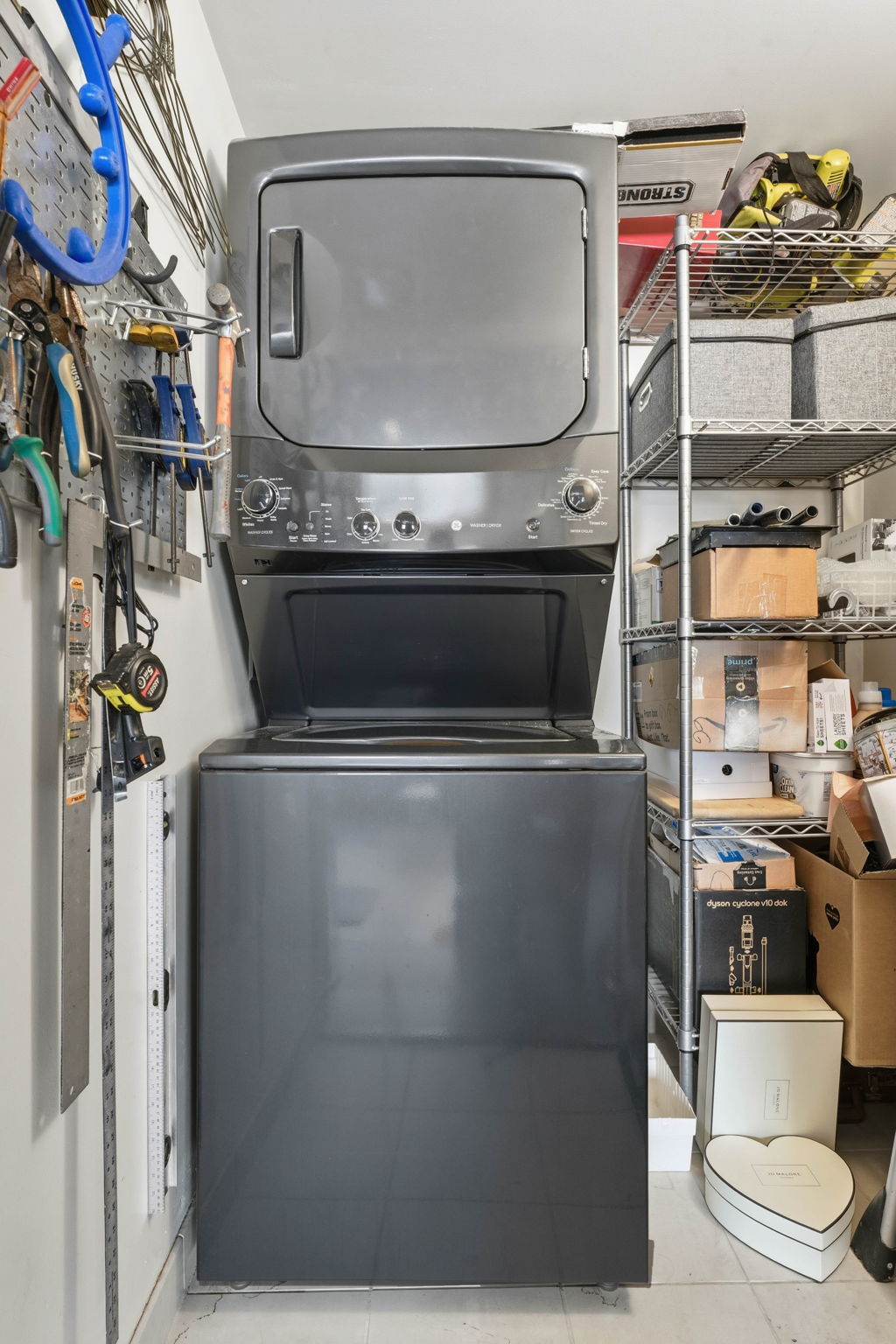300 West 145th Street, Unit 6G Manhattan, NY 10039 - Photo 9 of 19 a view of washer and dryer