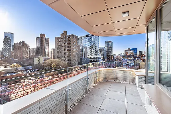 208 Delancey Street, Unit 10C Manhattan, NY 10002 - Photo 2 of 10 a view of city with balcony