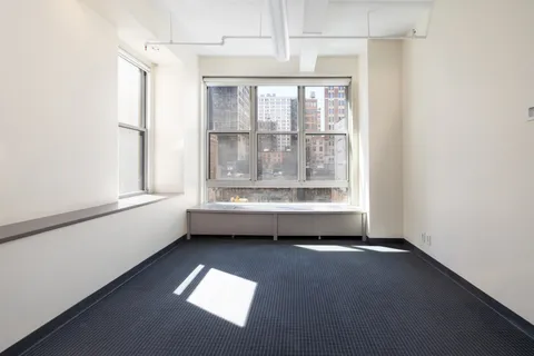 a view of workspace with window