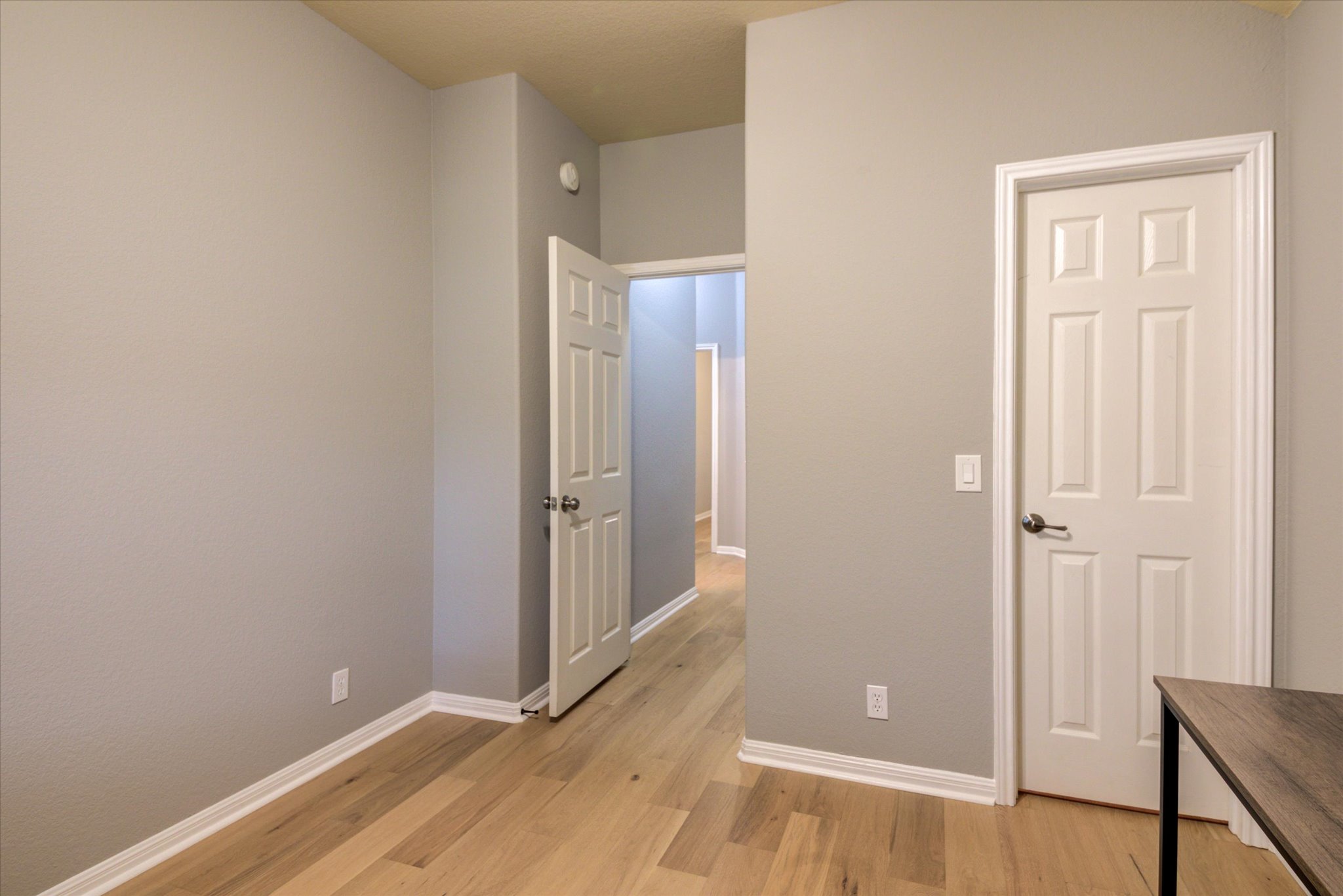 5412 Batak Lane Austin, TX 78749 - Photo 20 of 40 an empty room with wooden floor and closet area