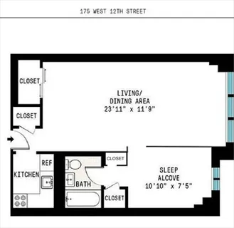 $5,400 | 175 West 12th Street, Unit 17K | West Village